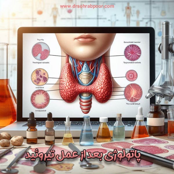 پاتولوژی بعد از جراحی تیرویید + دکتر سعید سهراب پور