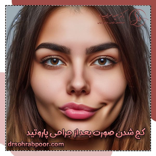 کج شدن صورت بعد از جراحی پاروتید + دکتر سعید سهراب پور